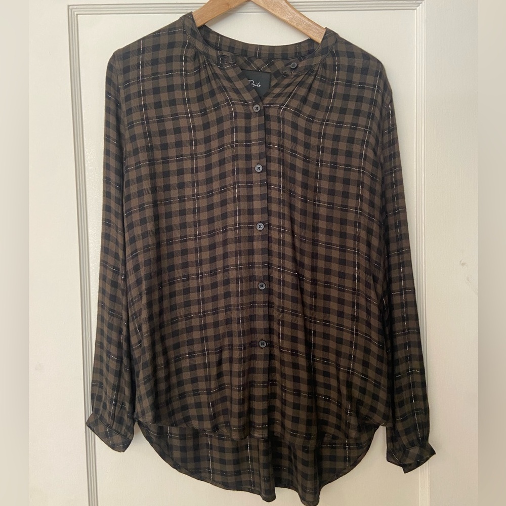 Never worn! Rails Plaid Button Up